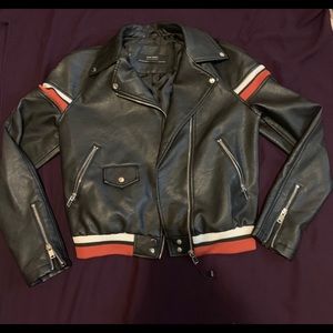 Cute biker leather jacket